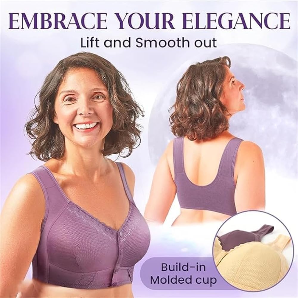 luxysense moona Bra for Senior,moona Bra -Front Closure
